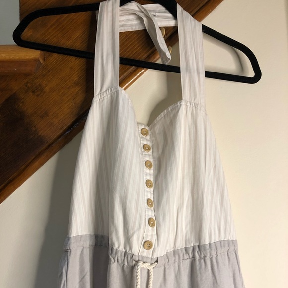 Anthropologie Pants - Anthropologie Linen Halter Jumpsuit